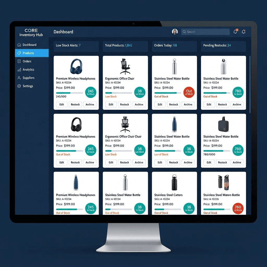 Sales & Stock Trackers