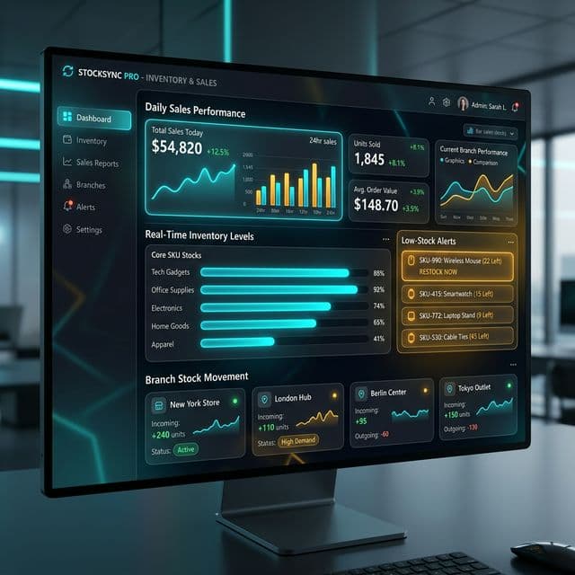 Sales & Inventory Tracker
