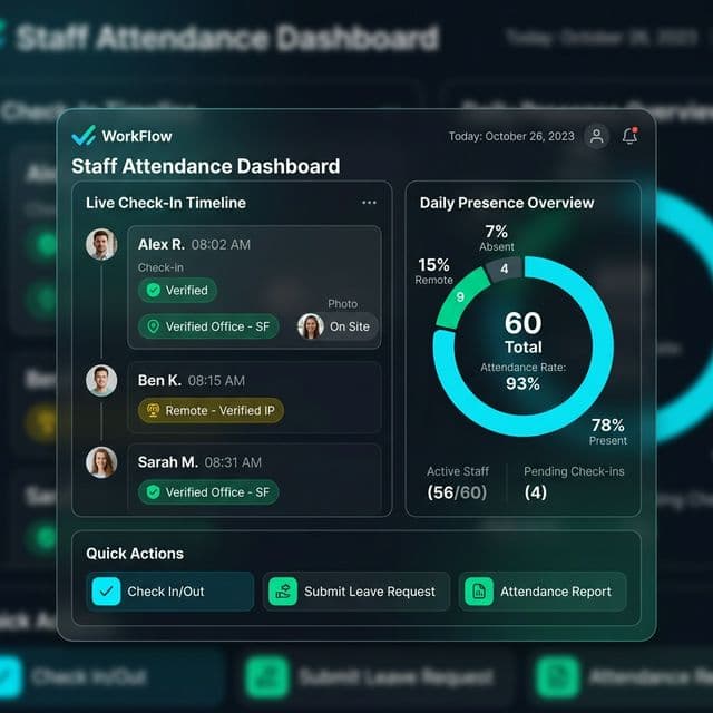 Staff Attendance System